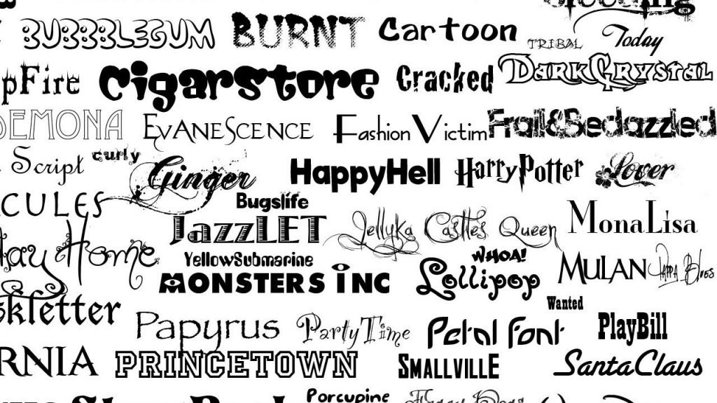 como organizer suas fonts